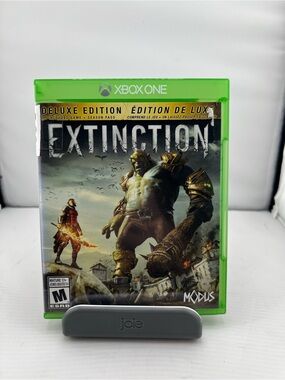 📀Xbox one Extinction Deluxe Edition - Green Case